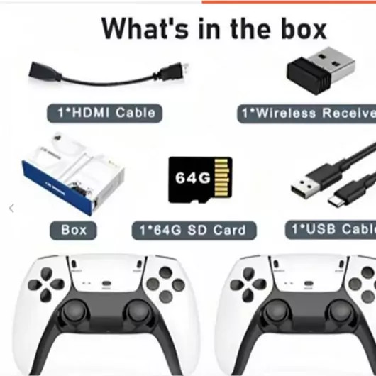 کنسول بازی گیم استیک پرو game stick pro M15 طرح ps5 نسخه سی هزار بازی ارسال سریع از تهران