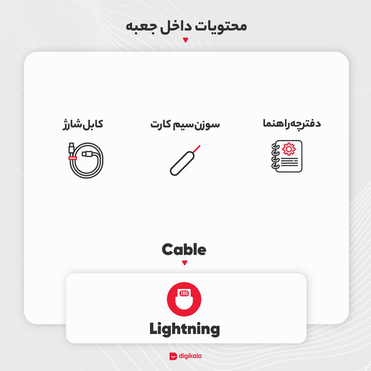 گوشی موبایل اپل آیفون مدل iPhone 13 CH دو سیم کارت ظرفیت 256 گیگابایت و رم 4 گیگابایت - نات اکتیو