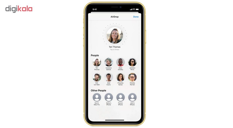 گوشی موبایل اپل مدل iPhone 11 ZD/A تک سیم کارت ظرفیت 64 گیگابایت و رم 4 گیگابایت