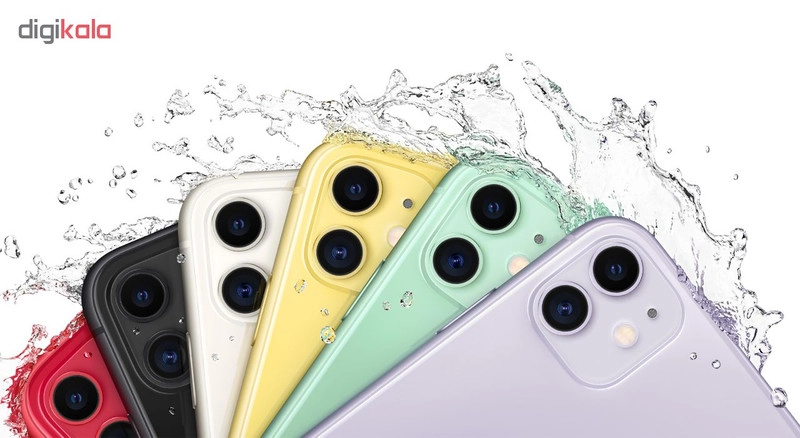 گوشی موبایل اپل مدل iPhone 11 ZD/A تک سیم کارت ظرفیت 64 گیگابایت و رم 4 گیگابایت