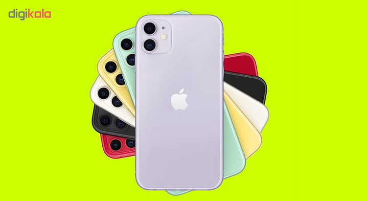 گوشی موبایل اپل مدل iPhone 11 LL/A تک سیم کارت ظرفیت 64 گیگابایت و رم 4 گیگابایت