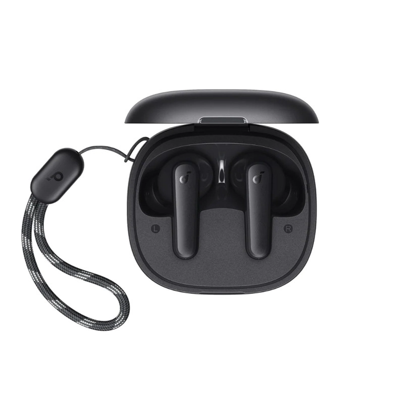 هدفون بلوتوثی انکر مدل SoundCore R50i A3949 بدون قابلیت نویز کنسلینگ، درگاه شارژ USB Type-C، دارای فناوری AI-Enhanced Calls برای کاهش نویز و بهبود مکالمات، مقاوم در برابر رطوبت و عرق
