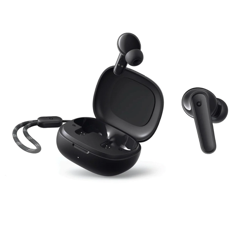 هدفون بلوتوثی انکر مدل SoundCore R50i A3949 بدون قابلیت نویز کنسلینگ، درگاه شارژ USB Type-C، دارای فناوری AI-Enhanced Calls برای کاهش نویز و بهبود مکالمات، مقاوم در برابر رطوبت و عرق