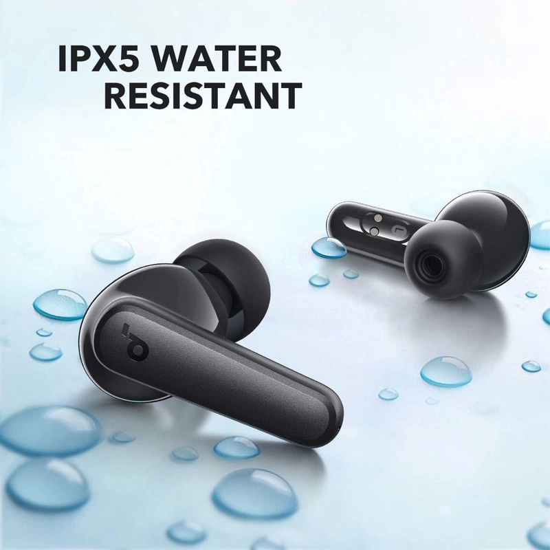 هدفون بلوتوثی انکر مدل SoundCore R50i A3949 بدون قابلیت نویز کنسلینگ، درگاه شارژ USB Type-C، دارای فناوری AI-Enhanced Calls برای کاهش نویز و بهبود مکالمات، مقاوم در برابر رطوبت و عرق
