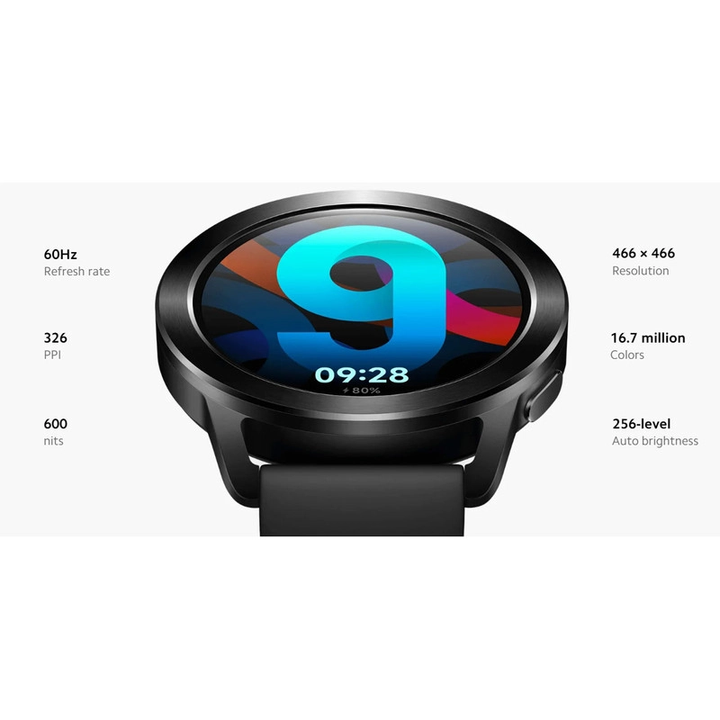 ساعت هوشمند شیائومی مدل Watch S3 بند سیلیکونی - گلوبال - نقره ای
