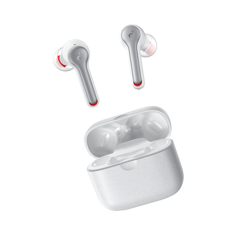 هدفون بلوتوثی انکر مدل SoundCore Liberty Air 2 بدون قابلیت نویز کنسلینگ، درگاه شارژ USB Type-C، دارای کنترل لمسی، مقاوم در برابر رطوبت و عرق