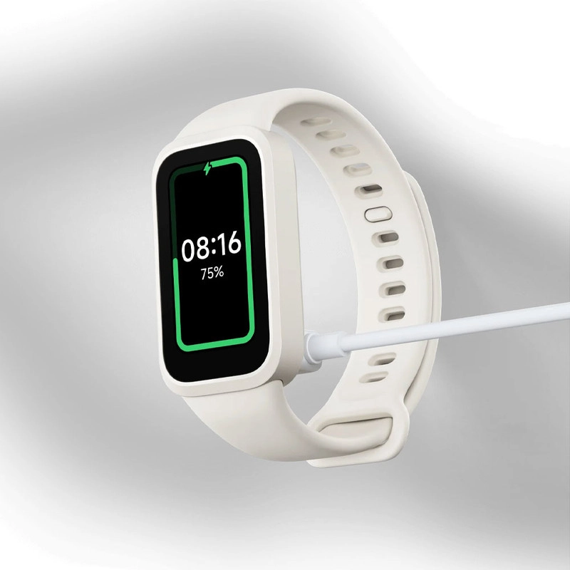 ساعت هوشمند شیائومی مدل Smart Band 9 Active، کنترل موسیقی، کنترل سطح اکسیژن خون، شمارش ضربان قلب، پایش وضعیت خواب، با بند پلاستیکی