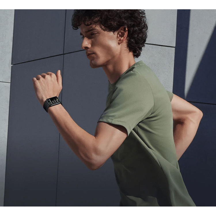 ساعت هوشمند شیائومی مدل Smart Band 9 Pro، مناسب برای ورزش، کنترل سطح اکسیژن خون، شمارش ضربان قلب، پایش وضعیت خواب، با بند پلاستیکی