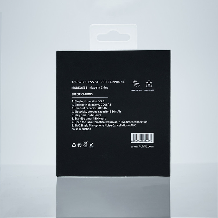 هدفون بلوتوثی تی سی اچ مدل S33 ENC+ANC