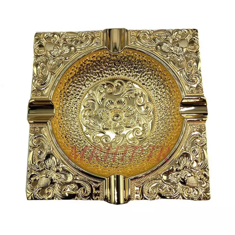 زیرسیگاری مدل زورو طلایی کد a220032
