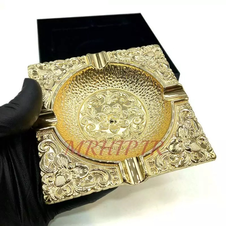زیرسیگاری مدل زورو طلایی کد a220032