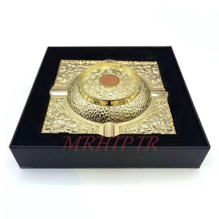 زیرسیگاری مدل زورو طلایی کد a220032