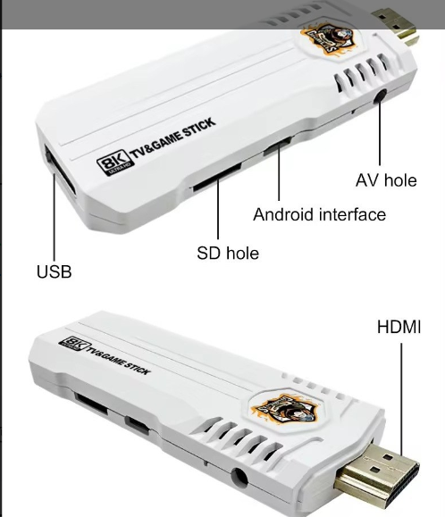 اندروید باکس و کنسول بازی گیم استیک مدل K8PRO