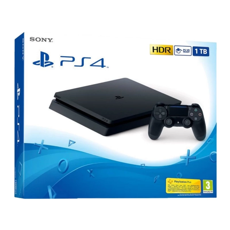 کنسول بازی سونی PS4 Slim با ظرفیت 1 ترابایت (اکانتی) Sony PlayStation 4 Slim 1T Re-Fer پلی استیشن 4