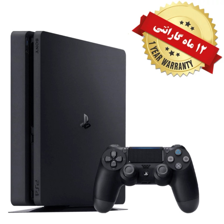 کنسول بازی سونی PS4 Slim با گارانتی ظرفیت 500GB (اکانتی) Sony PlayStation 4 Slim 500GB Re-Fer پلی استیشن 4