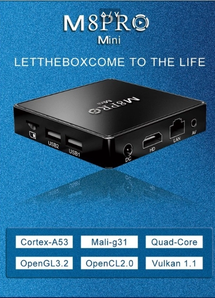 اندروید باکس و کنسول بازی دو کاره مدل game M8 max pro mini Wierles
