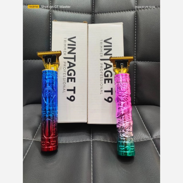 خط زن و ریش تراش رنگی VINTAGE T9