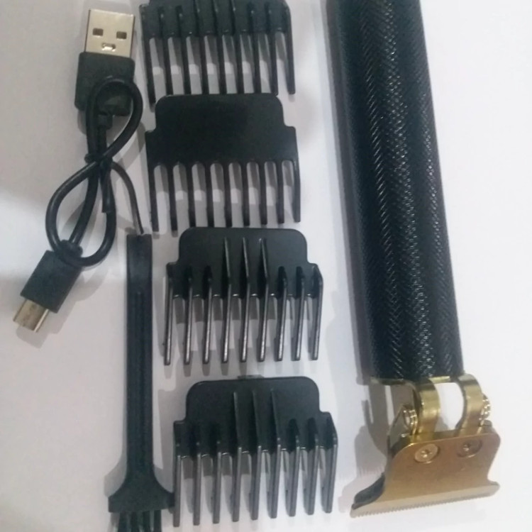 خط زن و ریش تراش VINTAGE T9 فلزی باطری و موتور قوی