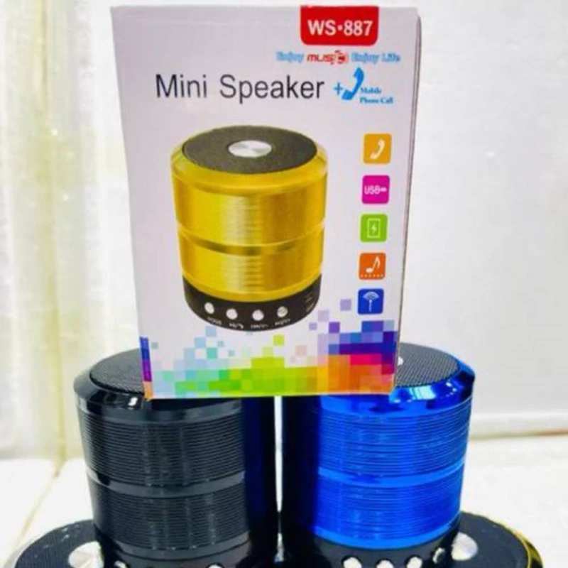 اسپیکر WS-887 اصلی و اورجینال کیفیت عالی صدای بسیار بلند