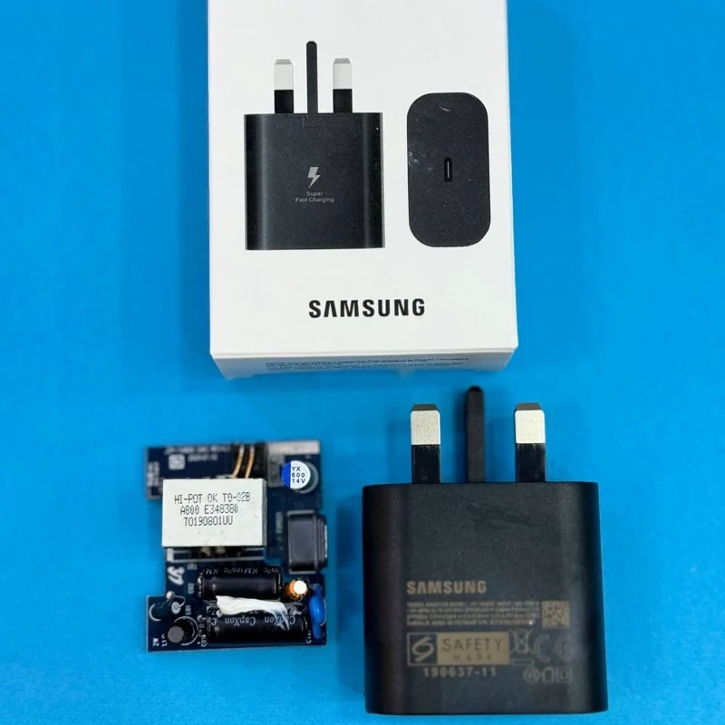 کله شارژ سامسونگ 25 وات اصلی سوپر فست شارژ با گارانتی شارژ سریع SAMSUNG 25W ارسال سریع
