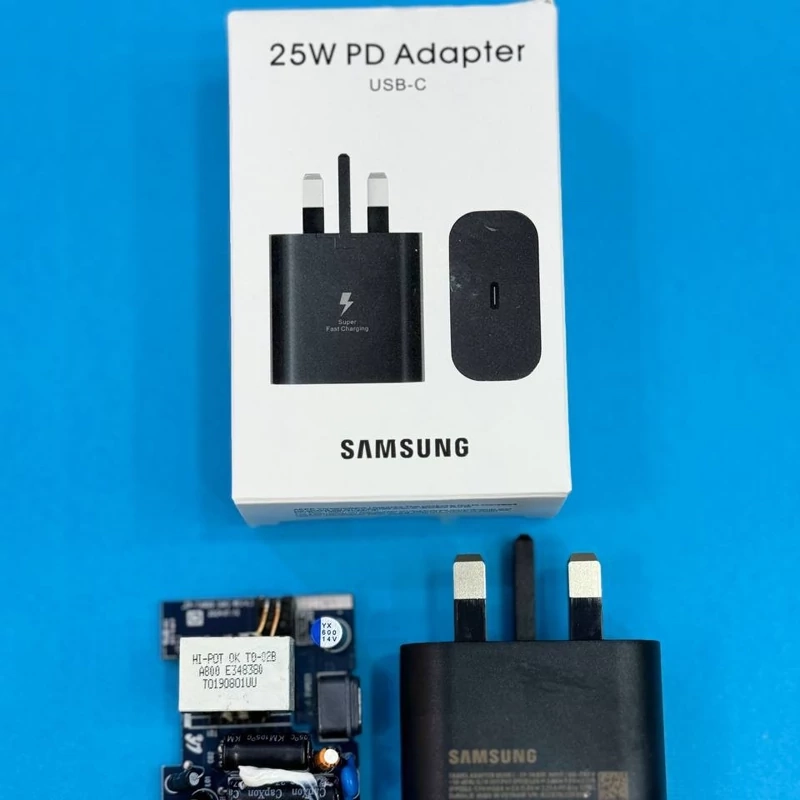 کله شارژ سامسونگ 25 وات اصلی سوپر فست شارژ با گارانتی شارژ سریع SAMSUNG 25W ارسال سریع