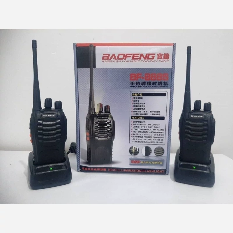 بیسیم BAOFENG مدل BF-888S با شعاع 5 کیلومتری