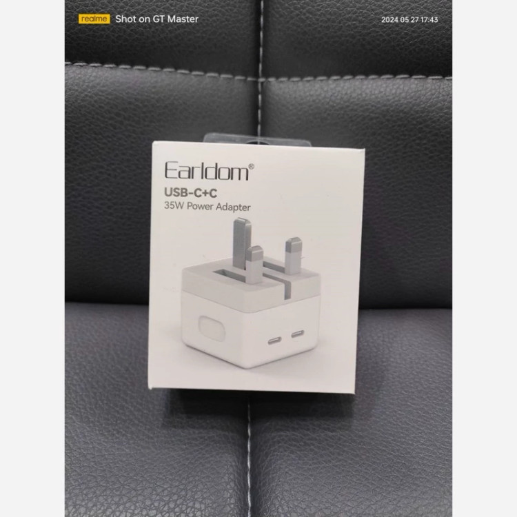 کله شارژ 35 وات Earldom مدل UK 14 آدابتور 35W ارلدوم برند معتبر Earldom اصلی و اورجینال