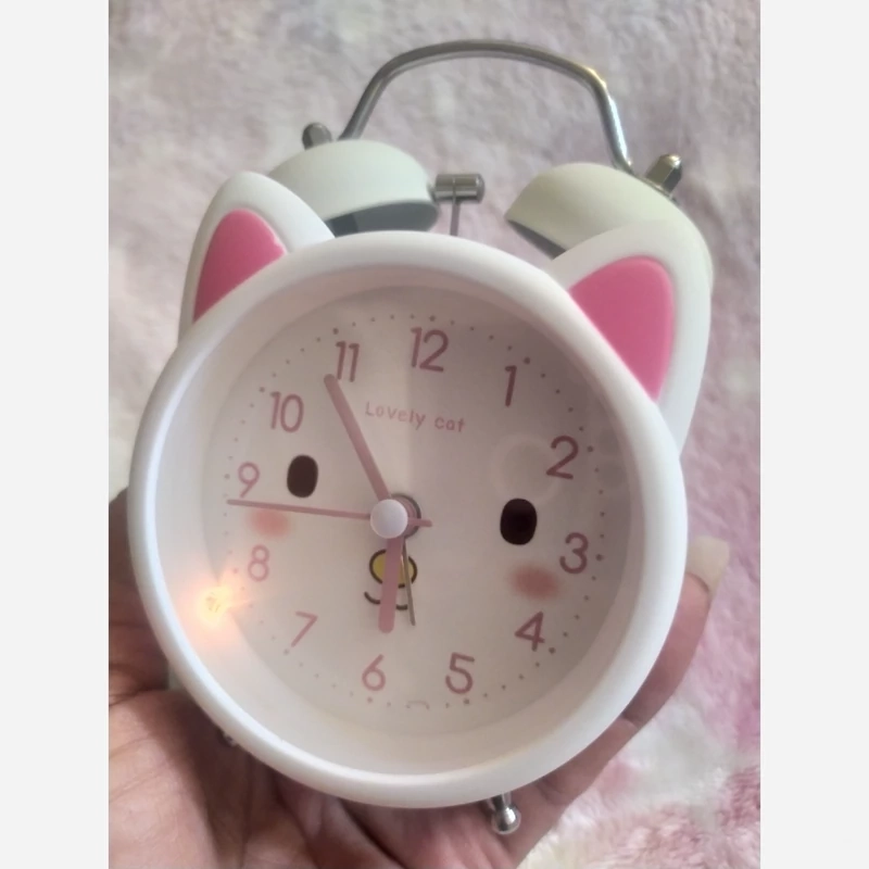 ساعت زنگی طرح گربه