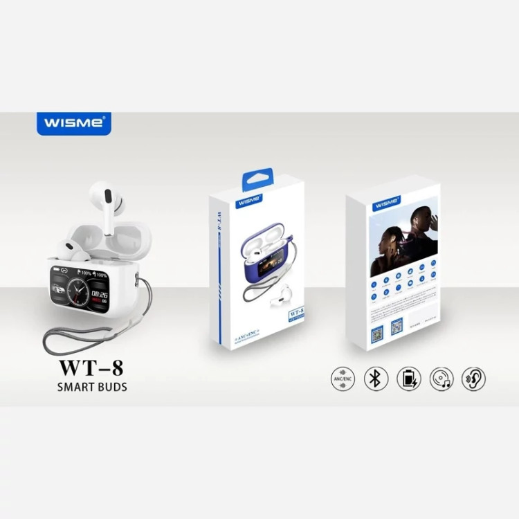 هندزفری ایرپاد دارای نمایشگر WISME WT-8