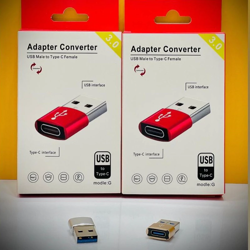رابط شارژ Type-C به USB تایپ سی به یو آس بی
