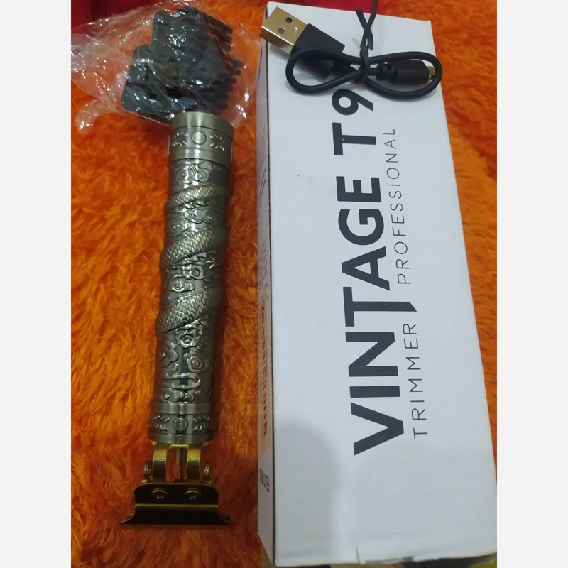 خط زن و ریش تراش تمام فلزی VINTAGE T9