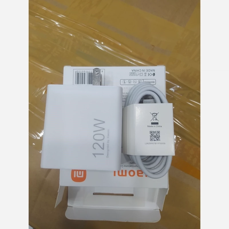شارژر 120 وات شیائومی اصلی و اورجینال کله شارژ بهمراه کابل زیر قیمت بازار