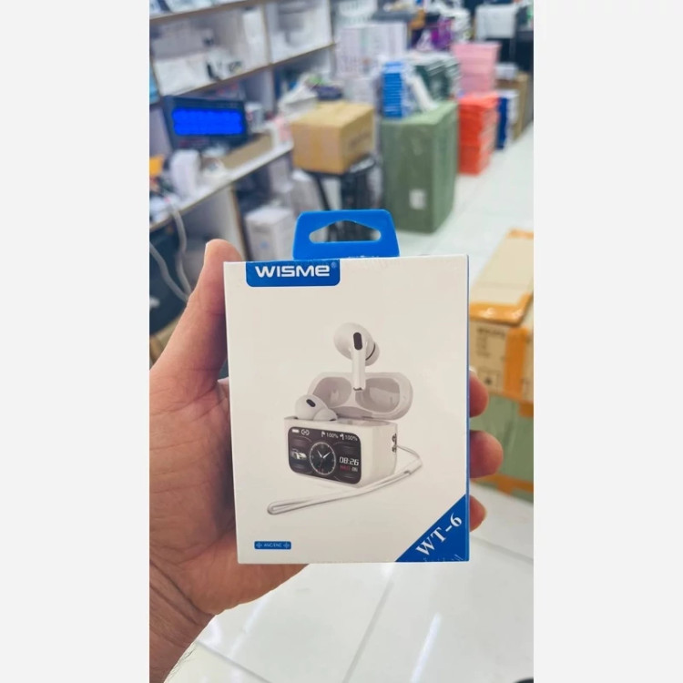 هندزفری ایرپاد دارای نمایشگر WISME WT-6