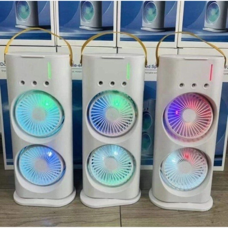 کولر مه پاش RGB دار چرخش 180 درجه دارای کنترل 3 سرعته