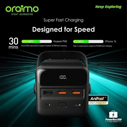 پاوربانک 50 هزار اورایمو اصل