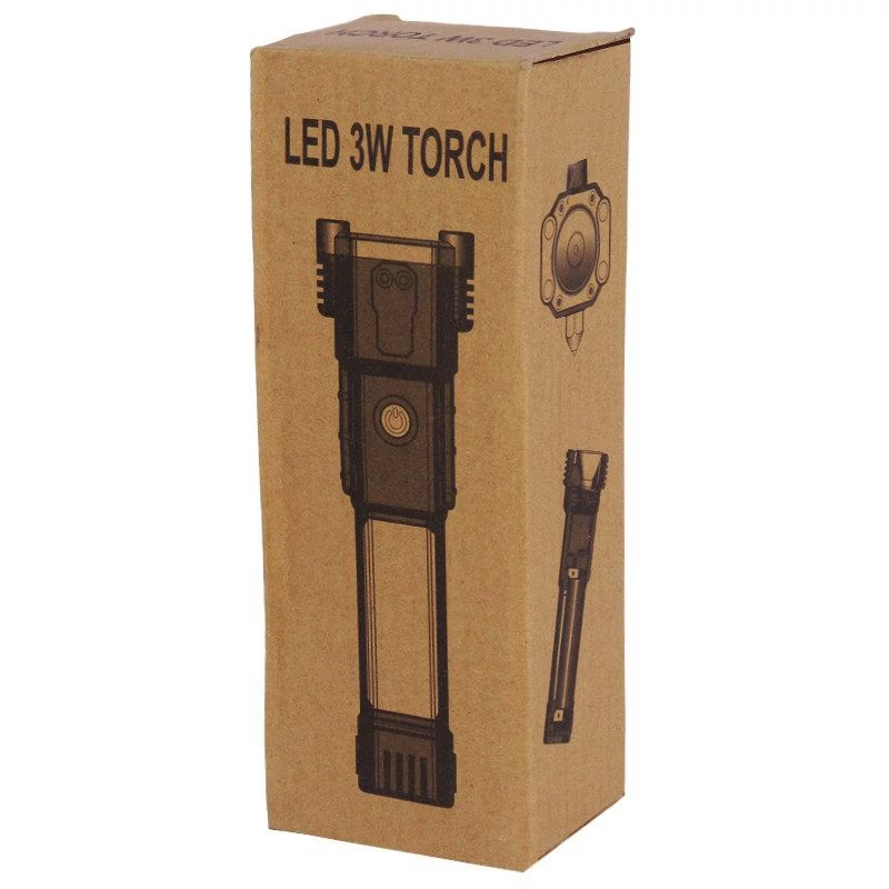 چراغ قوه پلیسی LED 3W TORCHجدید