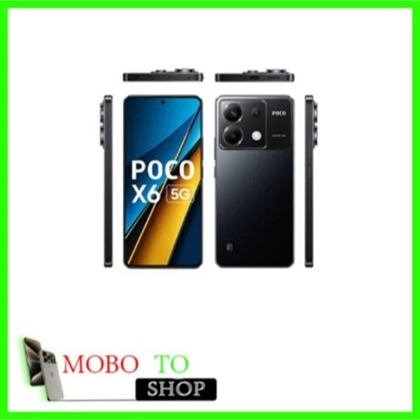 گوشی موبایل شیائومی مدل poco X6 5G دو سیم کارت ظرفیت 256 گیگابایت و رم 12 گیگابایت