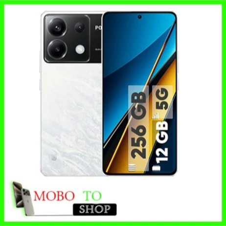 گوشی موبایل شیائومی مدل poco X6 5G دو سیم کارت ظرفیت 256 گیگابایت و رم 12 گیگابایت