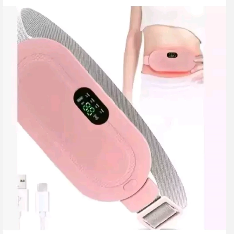 ماساژور شکم/ماساژور قاعدگی یا شکم بند حرارتی ویبره دار(پد حرارتی)جدید