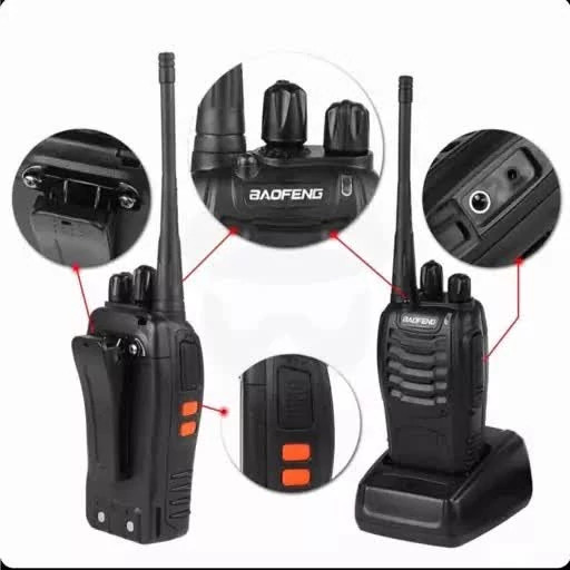 بیسیم واکی تاکی یک عددی بااوفنگ مدل BF-888S اورجینال