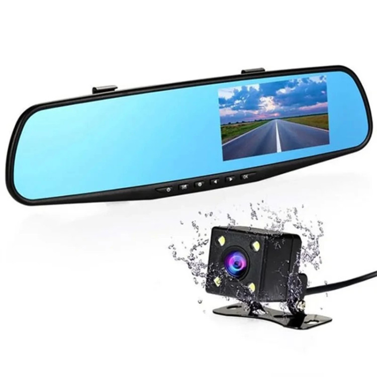 مانیتور آینه ای خودرو فول اچ دی 4.3 اینچ Vehicle Blackbox DVR
