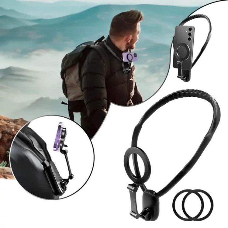 هولدر گردنی مغناطیسی موبایل مدل Magnatic Neck Phone Holder (XFH-GP57)