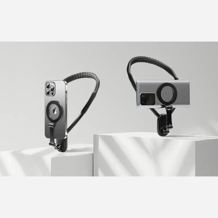 هولدر گردنی مغناطیسی موبایل مدل Magnatic Neck Phone Holder (XFH-GP57)