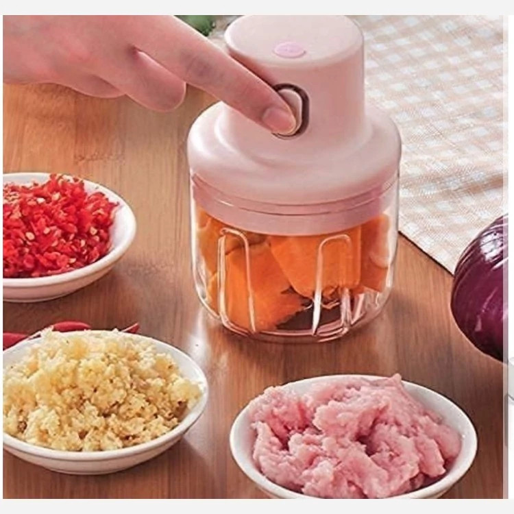 خردکن شارژی ، سیر له کن ، سبزی خردکن شارژی ، غذا ساز شارژی ، خردکن مسافرتی 250