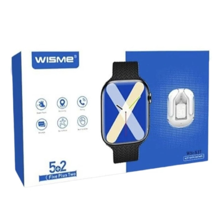 ساعت هوشمندWISME-X17 پنج بند به همراه ایرپاد