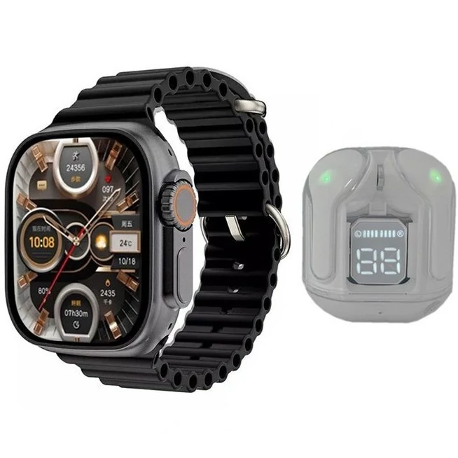 پک ساعت هوشمند و ایرپاد Wisme WS-X19 Ultra3