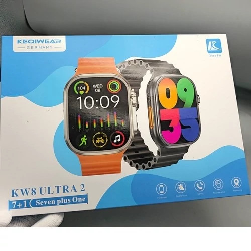 ساعت هوشمند مدل KW8 Ultra 2 دارای 7 بند
