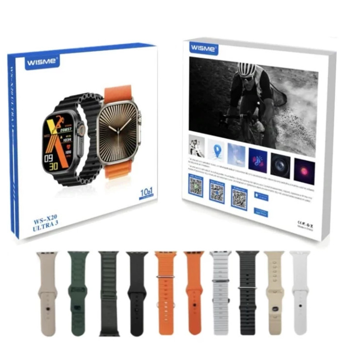 ساعت هوشمند 10 بند مدل WS-X20 Ultra3