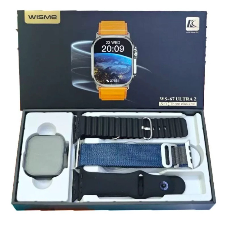 ساعت هوشمند اولترا مدل WS-67 ULTRA2 سایز 49