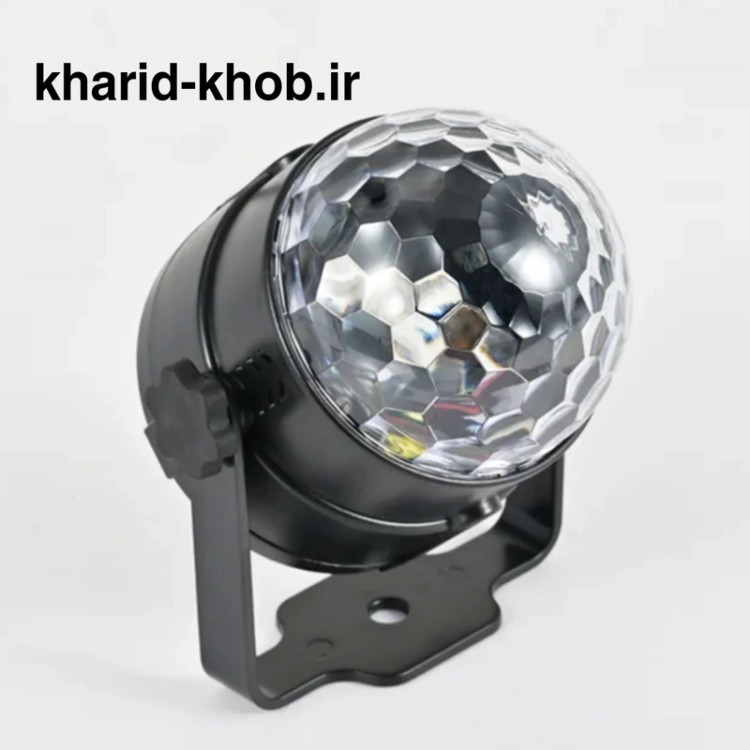 رقص نور پارتی لایت کنترل راه دور بسیار حرفه ای با حساسیت صوتی مناسب 80متر فضا